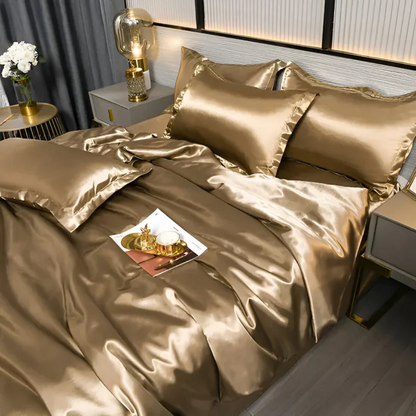 Luxury Soft Silk Bed Sheets Set