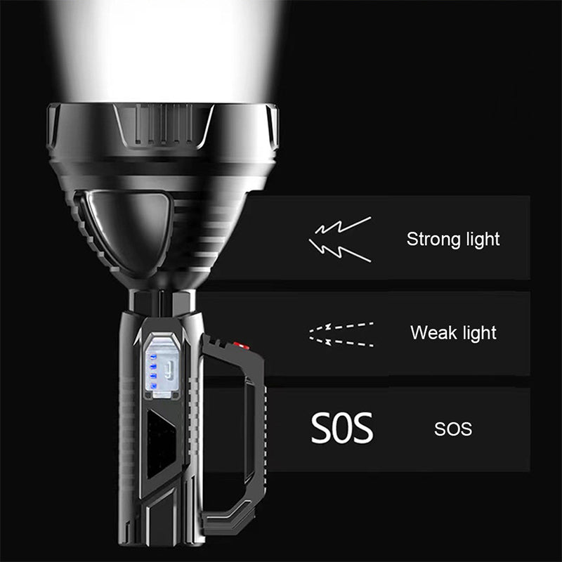 Portable LED Rechargeable Flashlight Torch