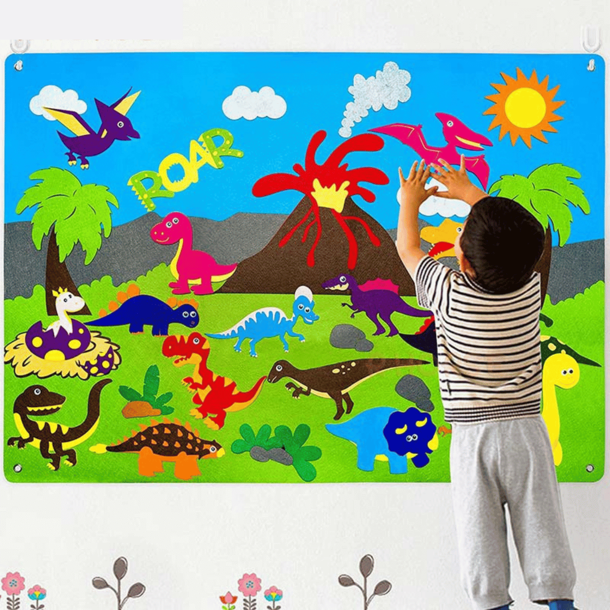 Fun Animal Learning Board for Kids
