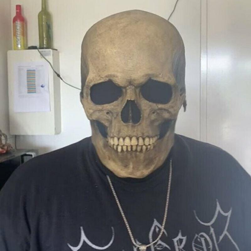 Spooky Skull Face Mask