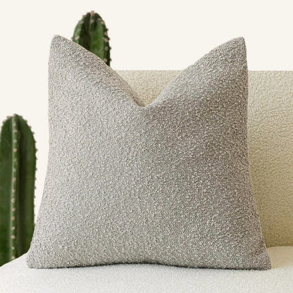 Soft Boucle Throw Pillow Cover 45x45cm Home Decor