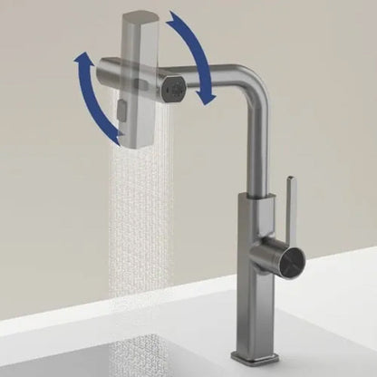Stylish Contemporary Waterfall Kitchen Faucet