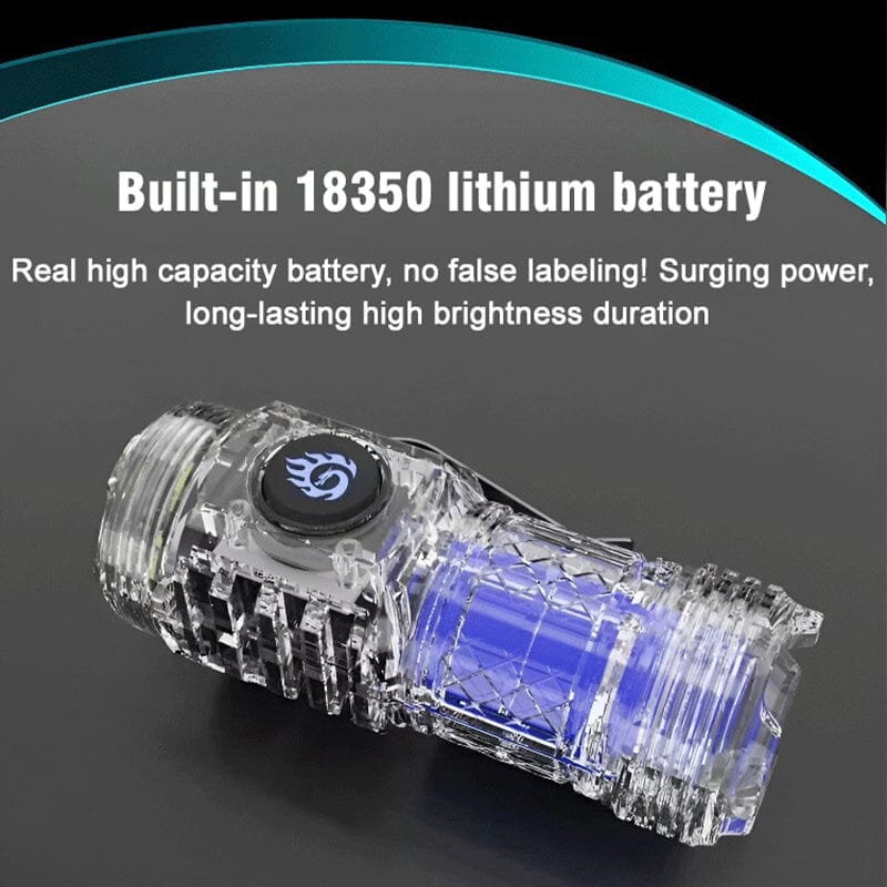 Compact Triple LED Pocket Flashlight