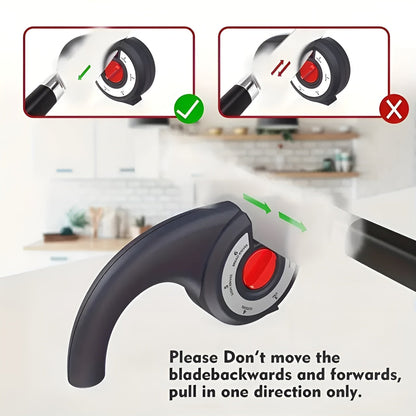 Premium 6-in-1 Pocket Tool Knife Sharpener Set