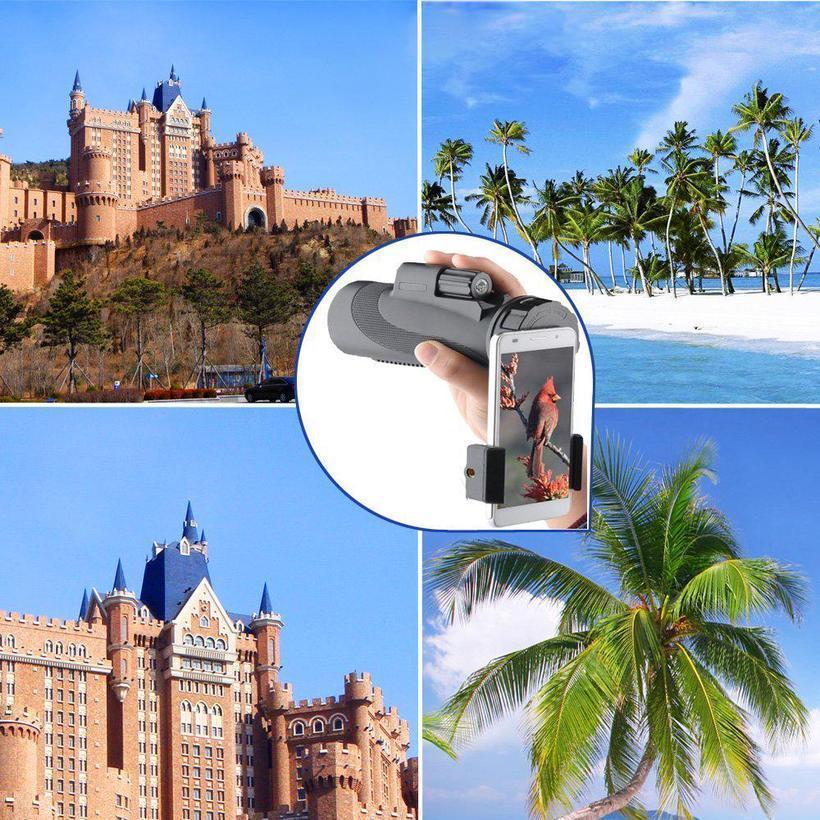 Waterproof HD Compact Monocular Telescope