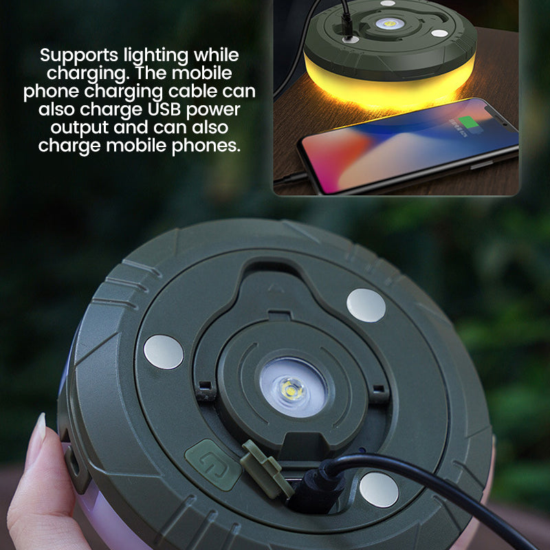 Compact Rechargeable Outdoor String Lamp