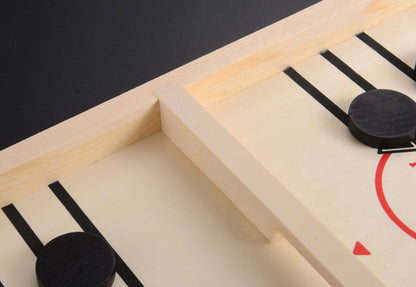 Fun Wooden Hockey Table Game for Family and Friends