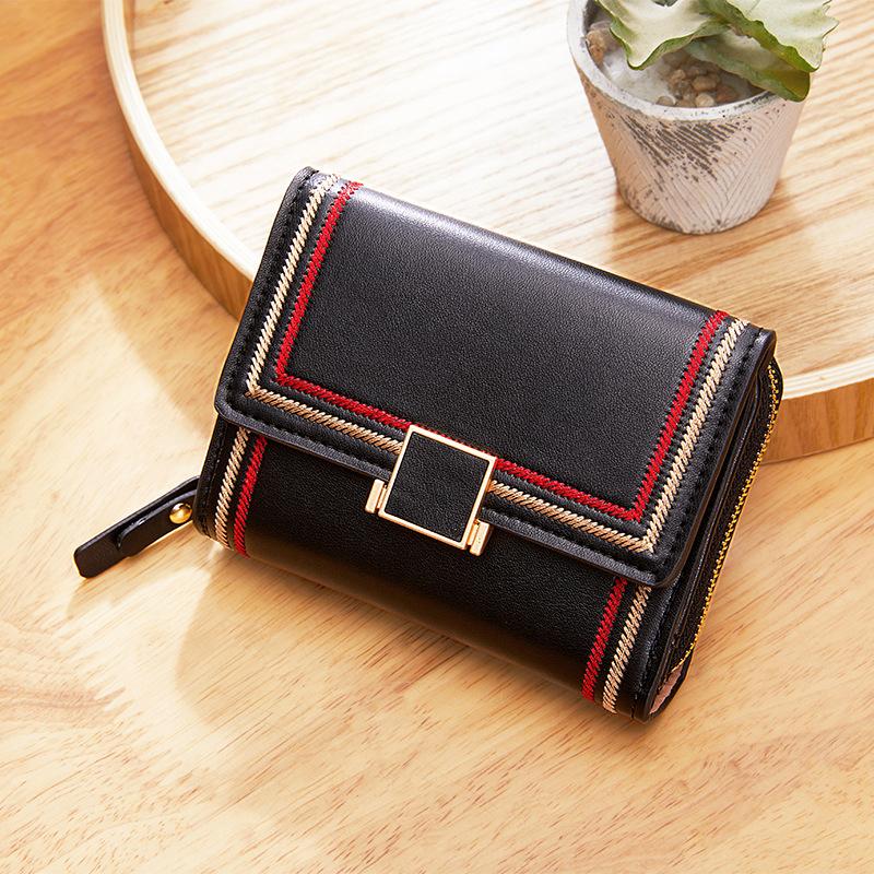 Fashionable PU Leather Purse Wallet for Ladies
