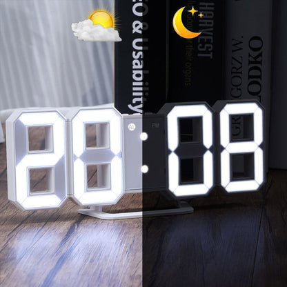 Smart 3D LED Alarm Clock