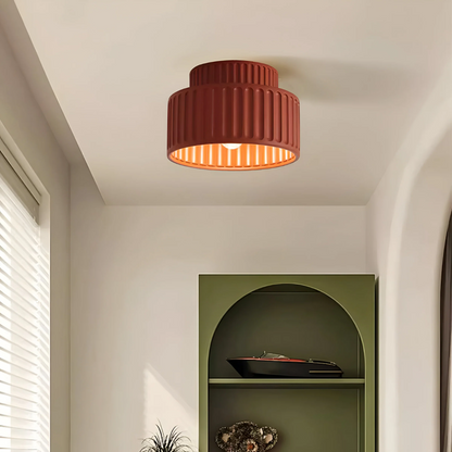 Contemporary Textured Ceiling Light