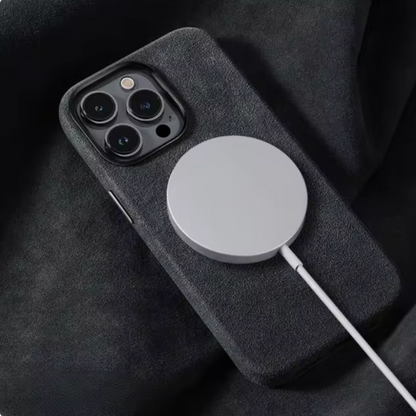 Luxury iPhone MagSafe Leather Case