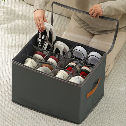Foldable Clear Top Shoe Storage Box