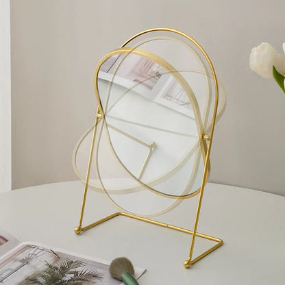 Big Simple Tabletop Cosmetic Mirror