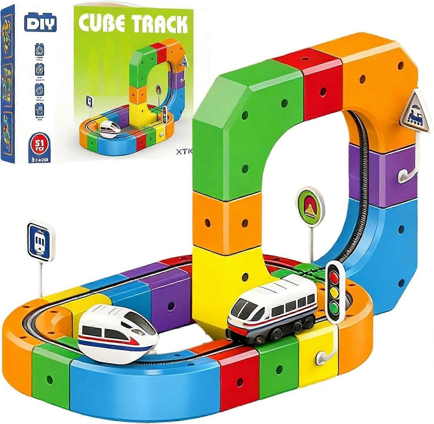 Fun Magnetic Building Blocks Set