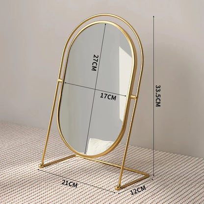 Big Simple Tabletop Cosmetic Mirror