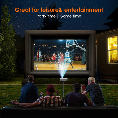 Mini LED Projector 3000 Lumens – Portable HD Home Cinema Projector with HDMI and USB