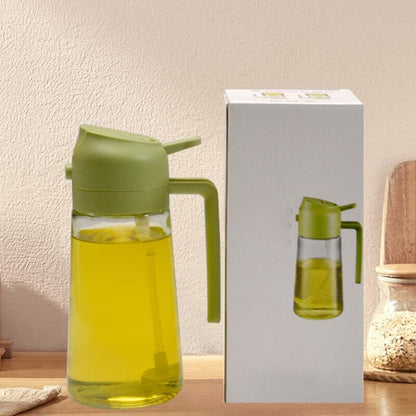 Premium Glass Oil Spray Bottle Dispenser