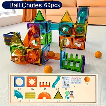 Fun Magnetic Building Blocks Set