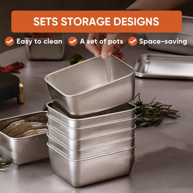 Insulated Stainless Steel Lunch Box with Lid
