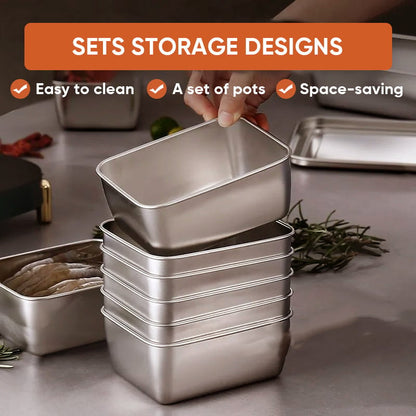 Insulated Stainless Steel Lunch Box with Lid
