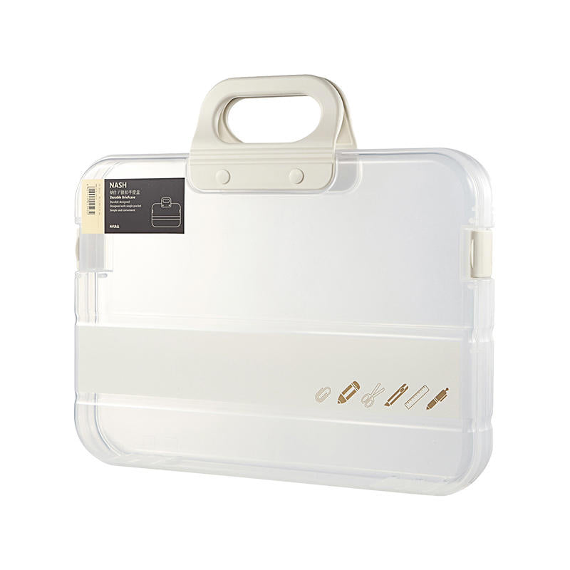 Big Clear Plastic Storage File Box - Yeezlab