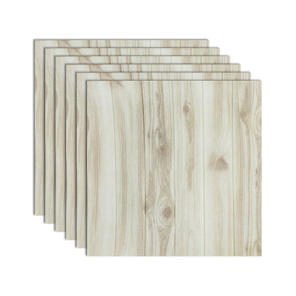 Contemporary Wooden Wall Panels Ceiling Planks Set of 6