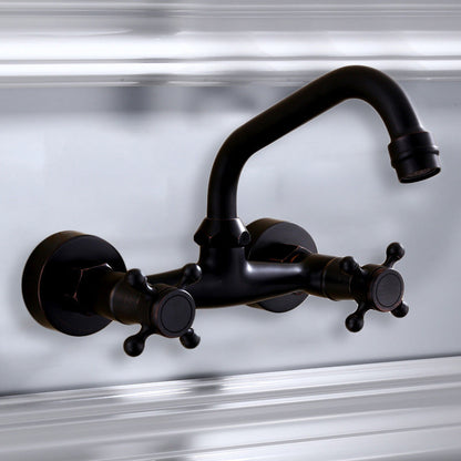 Classic Black Mount Bathroom Sink Faucet - Yeezlab