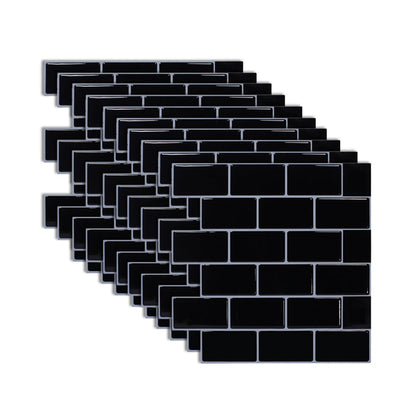 Easy Stick PVC Wall Tiles for Bathroom and Kitchen - Yeezlab