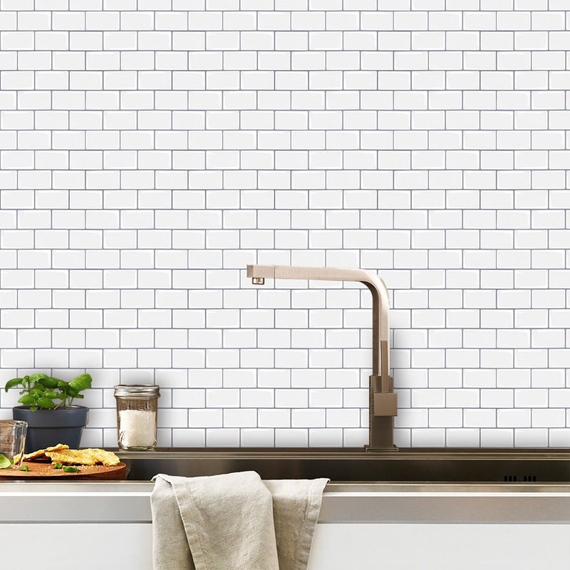 Easy Stick PVC Wall Tiles for Bathroom and Kitchen