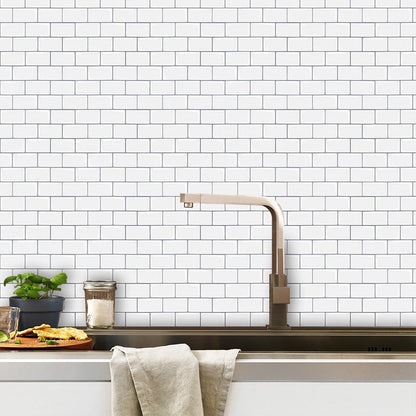 Easy Stick PVC Wall Tiles for Bathroom and Kitchen