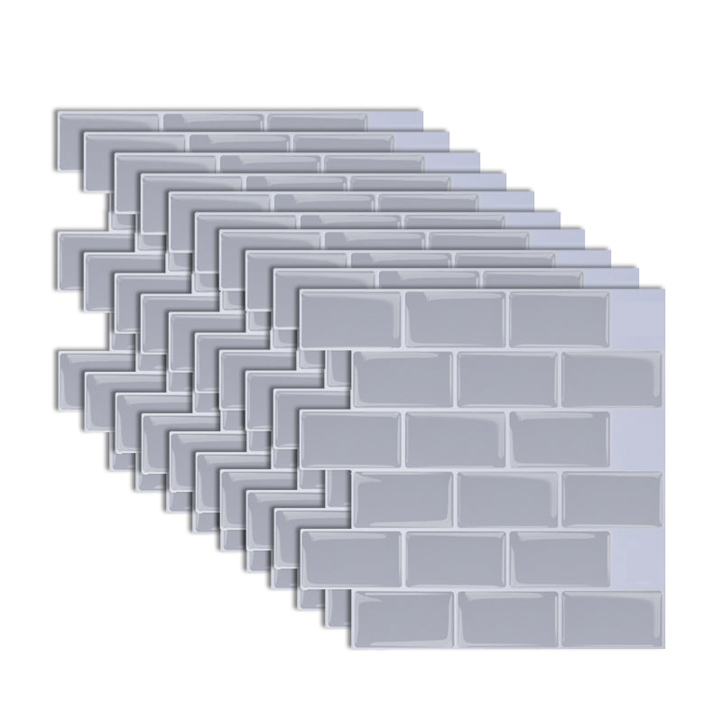 Easy Stick PVC Wall Tiles for Bathroom and Kitchen