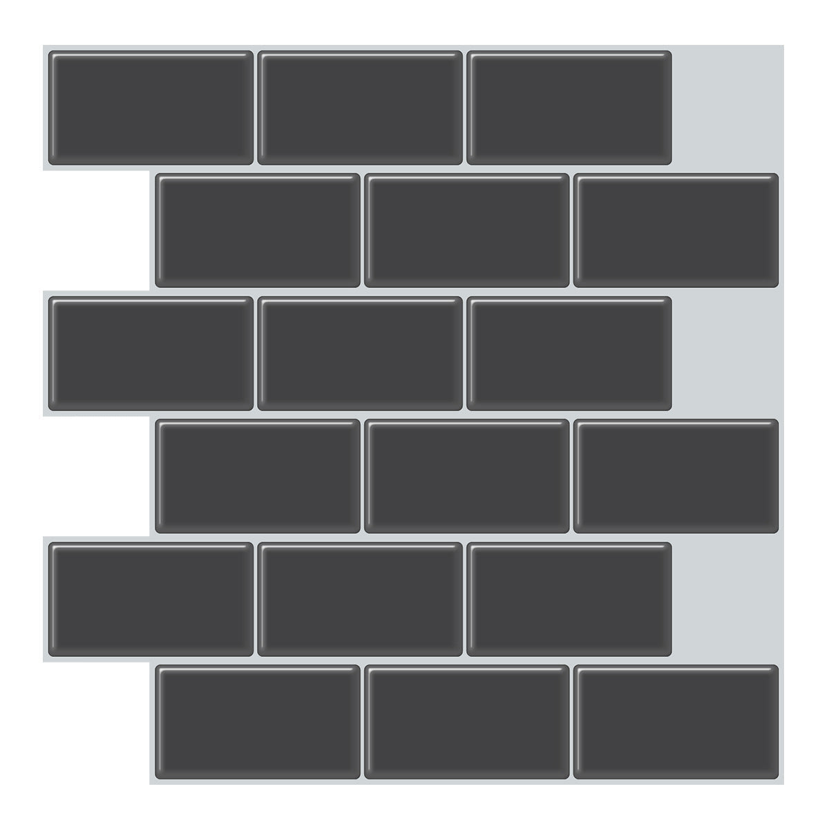 Easy Stick PVC Wall Tiles for Bathroom and Kitchen