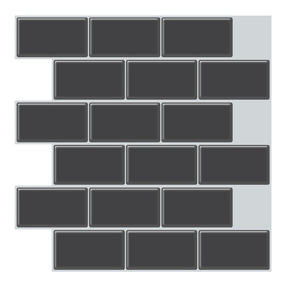 Easy Stick PVC Wall Tiles for Bathroom and Kitchen