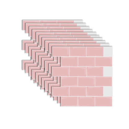 Easy Stick PVC Wall Tiles for Bathroom and Kitchen