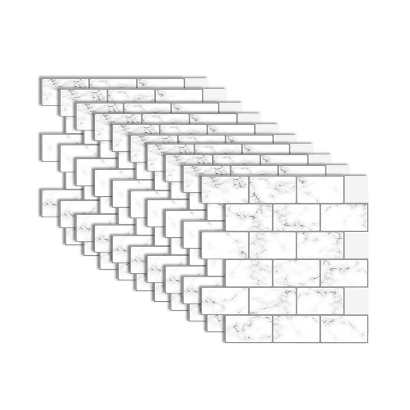 Easy Stick PVC Wall Tiles for Bathroom and Kitchen