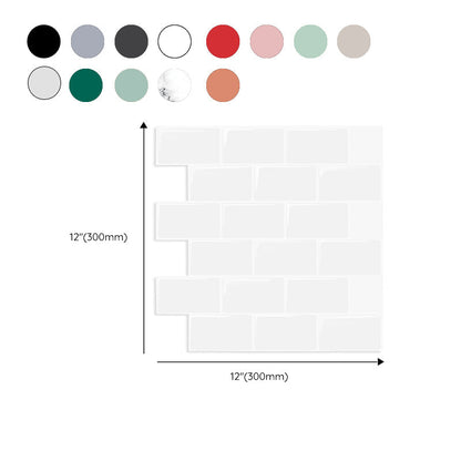 Easy Stick PVC Wall Tiles for Bathroom and Kitchen