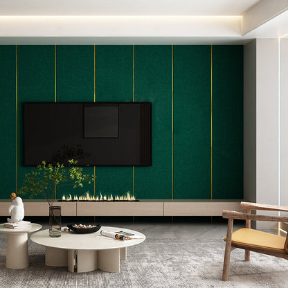 Modern Acoustic Wall Panels Indoor Decorative Padded Slats
