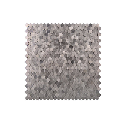 Easy Stick Hexagon Mosaic Wall Tiles Waterproof