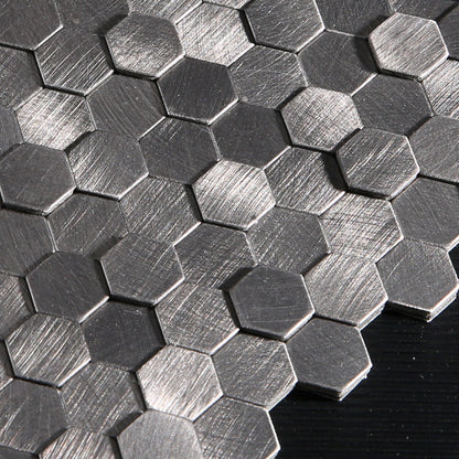 Easy Stick Hexagon Mosaic Wall Tiles Waterproof