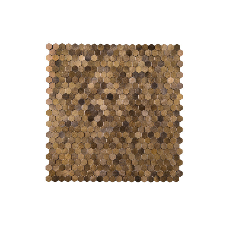 Easy Stick Hexagon Mosaic Wall Tiles Waterproof