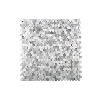 Easy Stick Hexagon Mosaic Wall Tiles Waterproof