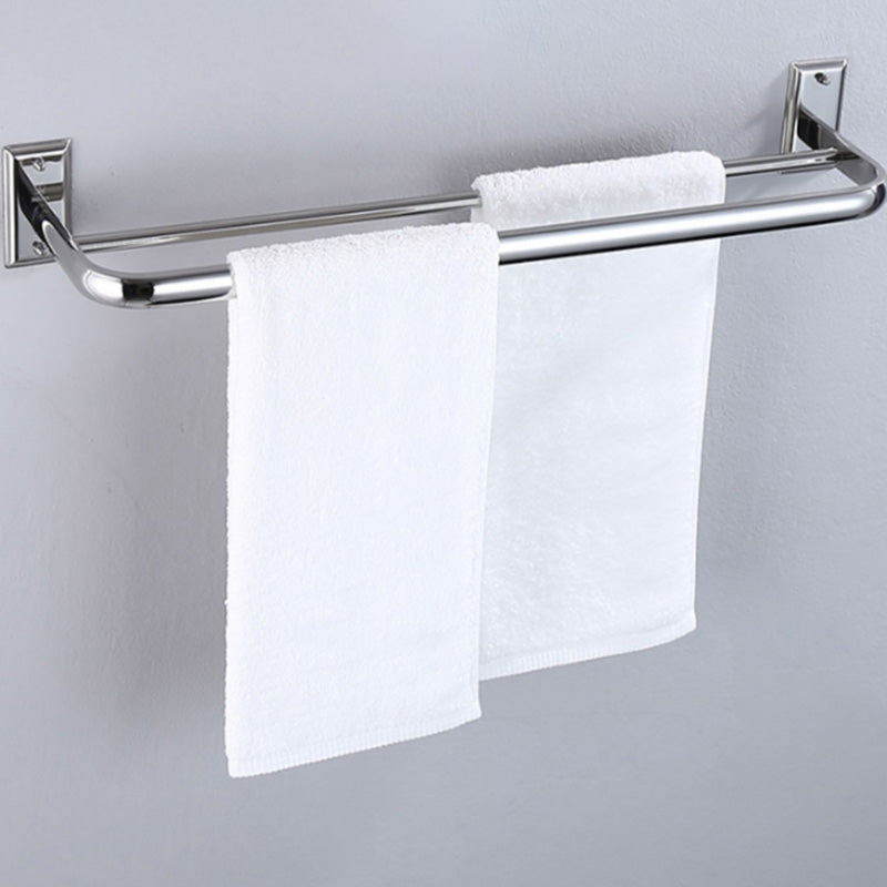 Modern Silver Bath Accessories Set or Individual Pieces