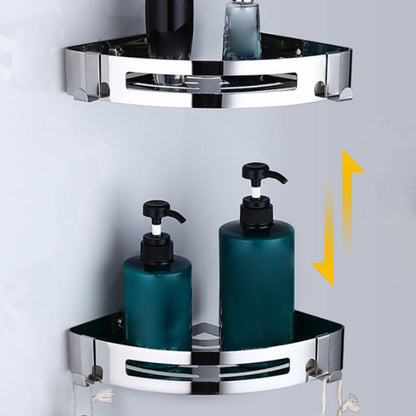 Modern Silver Bath Accessories Set or Individual Pieces
