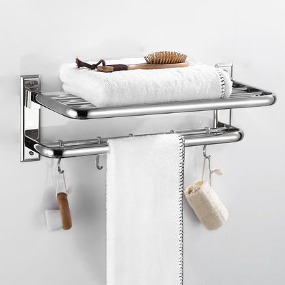 Modern Silver Bath Accessories Set or Individual Pieces
