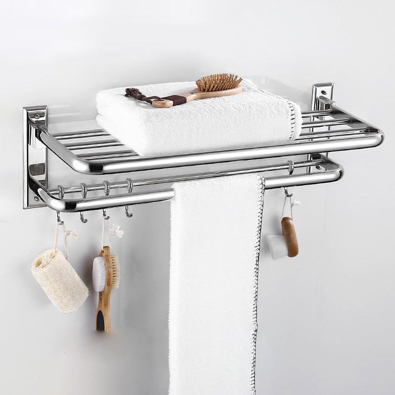 Modern Silver Bath Accessories Set or Individual Pieces