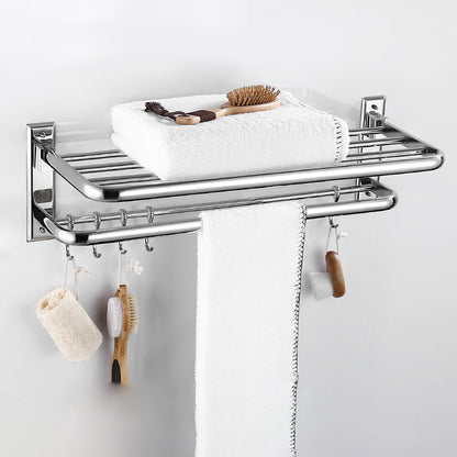 Modern Silver Bath Accessories Set or Individual Pieces