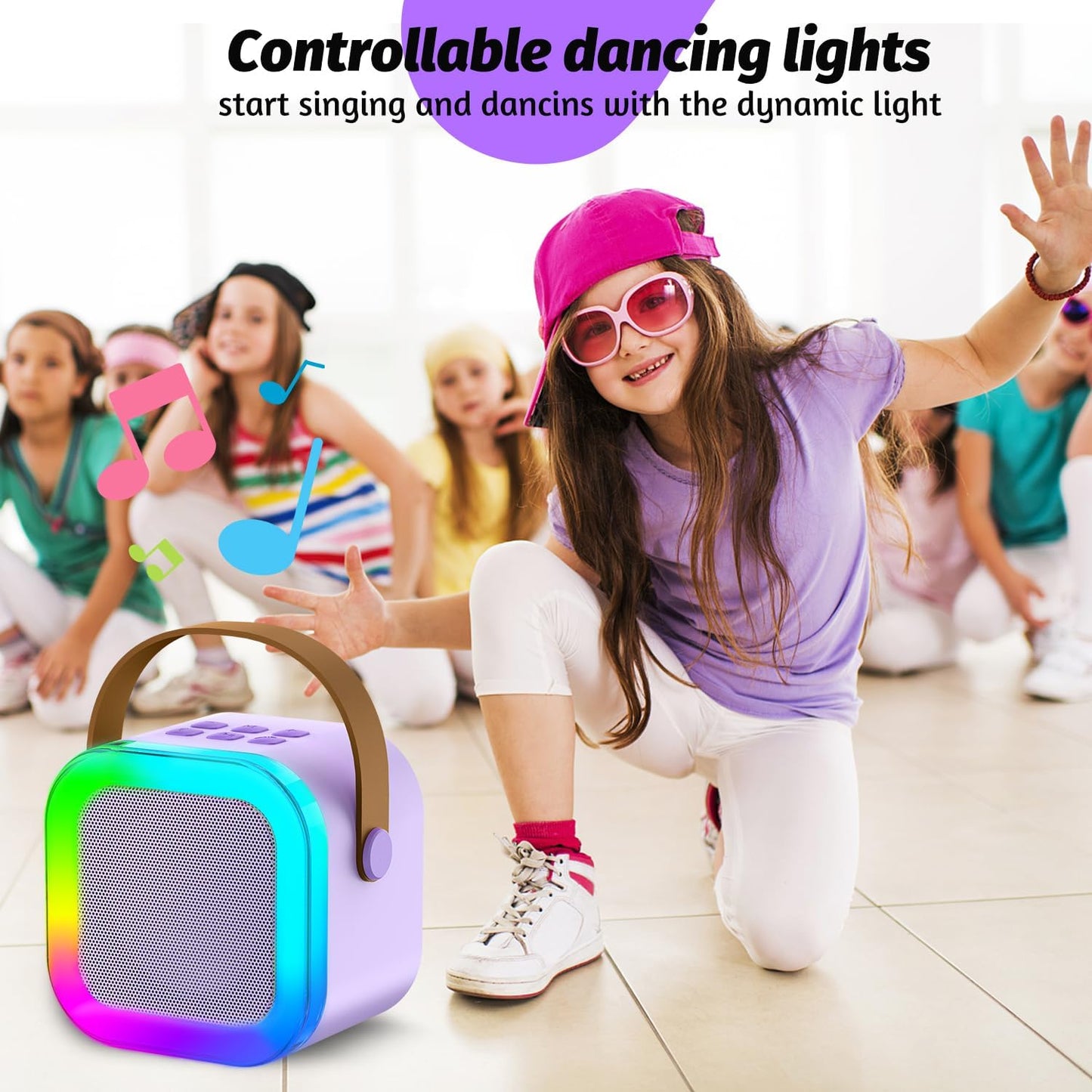 Portable Home Karaoke Bluetooth Speaker System