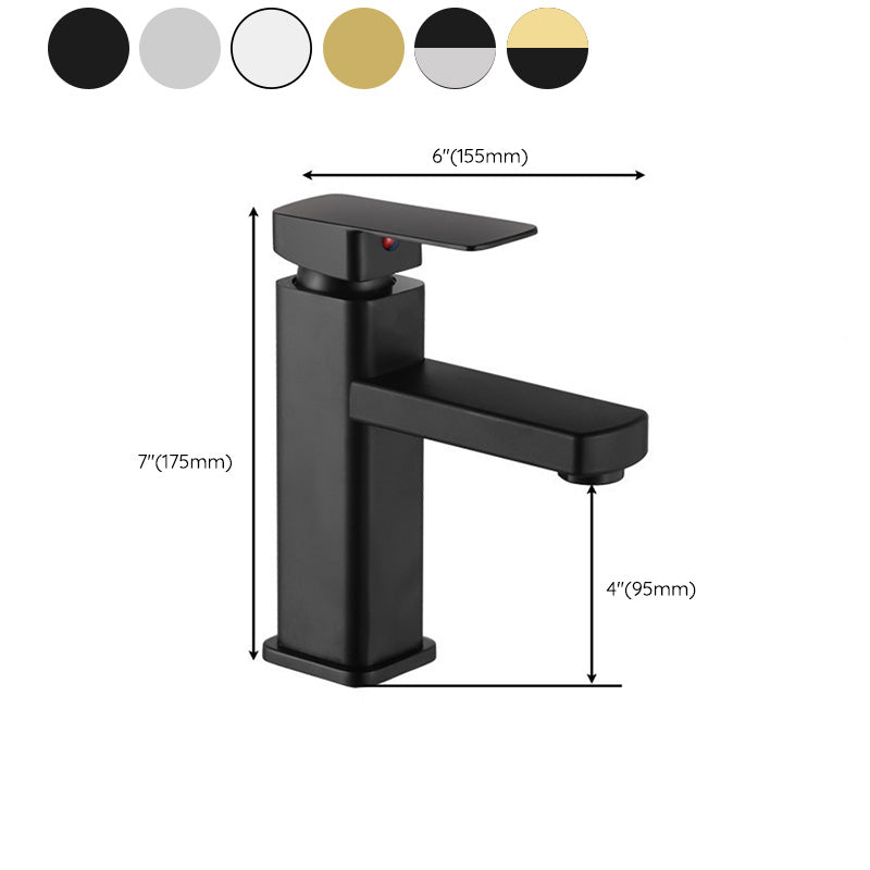 Stylish Single Handle Bathroom Sink Faucet