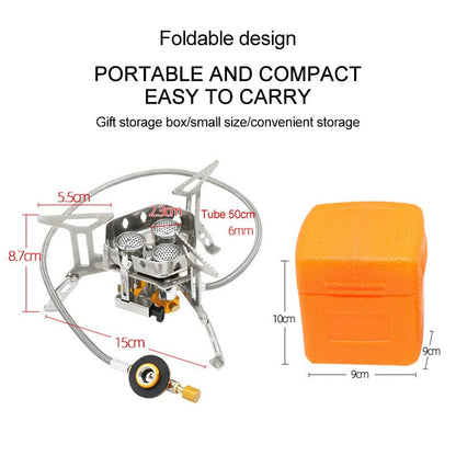 Portable Outdoor Camping Gas Burner Stove