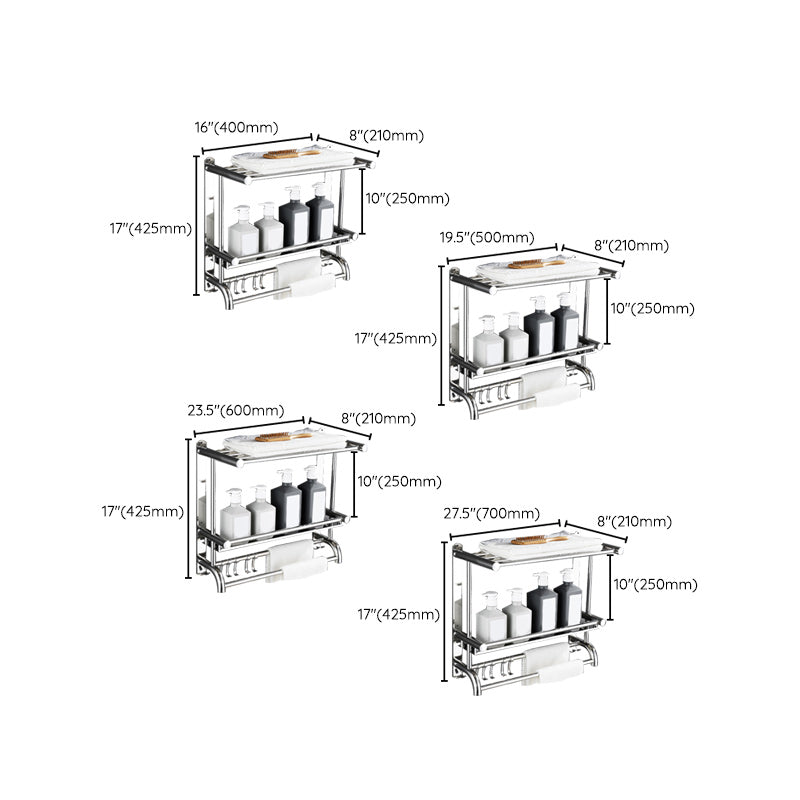 Luxury Chrome Bathroom Accessory Set